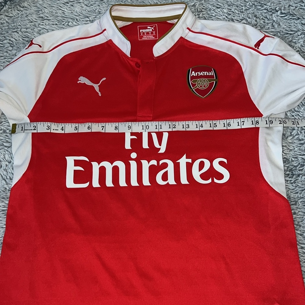 Authentic Arsenal Long Sleeve Jersey Size Medium - Picture 8 of 12